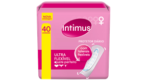 Protetor Diário Intimus Ultra Flexível - 40 unidades